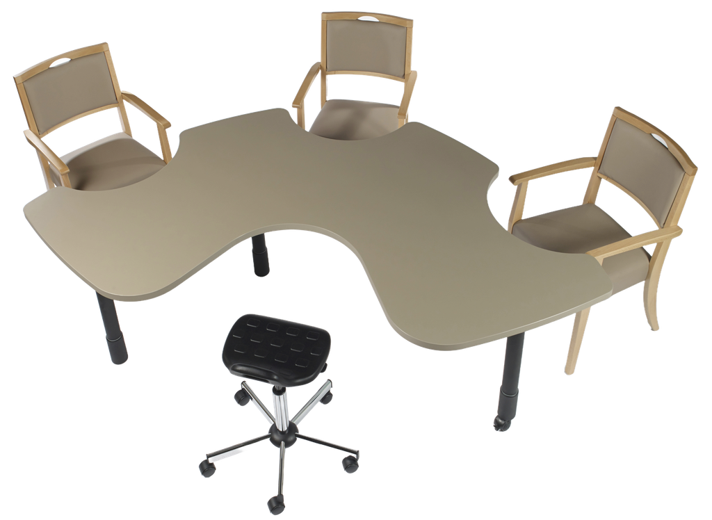 Table PMR 3+1 places