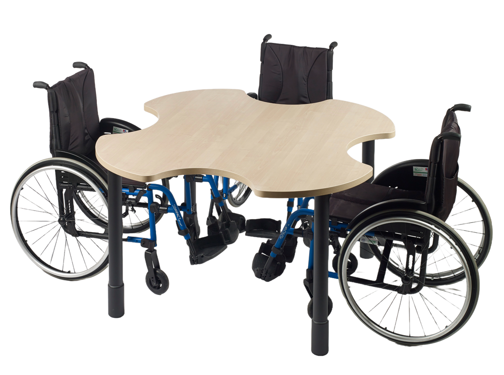 Table PMR 4 places ronde