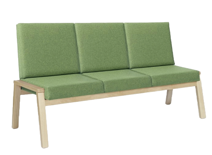 Fauteuil d'accueil Cadéo triple 