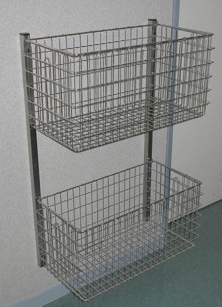 Support mural Longueur 900-2 crochets