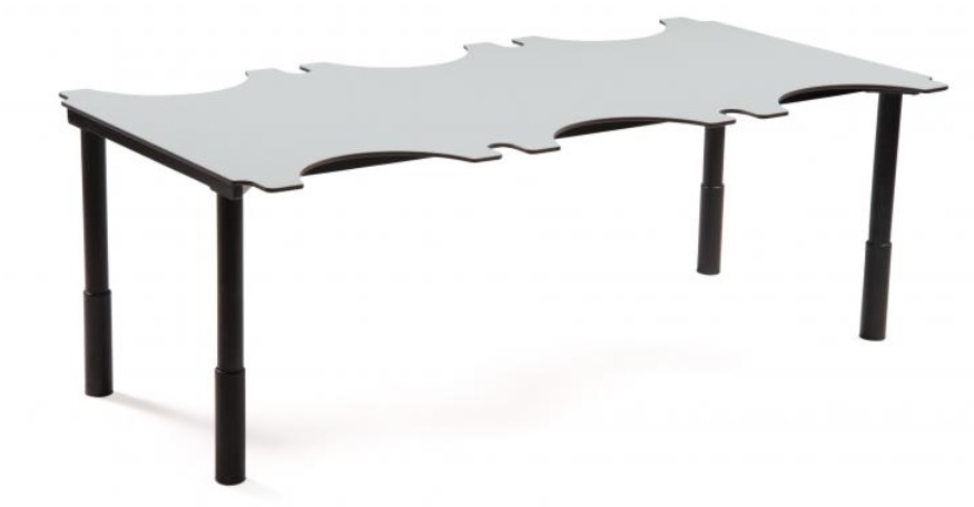 Table ergonomique 6 places