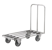 Chariot plate-forme à claire-voie 5 tubes