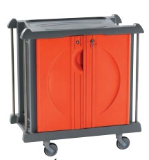 Chariot linge modulable+ 4 porte
