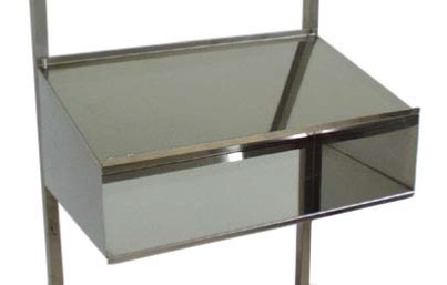 [01.05.0163] Ecritoire avec casier inox 