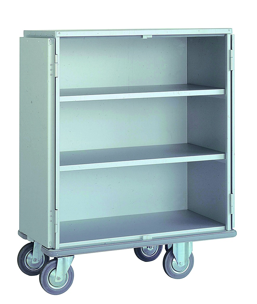 Chariot armoire capacité 6 bacs