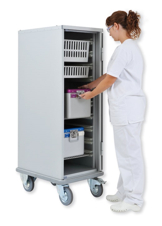 Chariot armoire 1 section