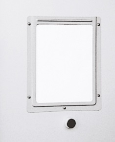 Option chariot : Porte étiquette A4