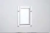 Option chariot-armoire : Porte étiquette A7 vertical