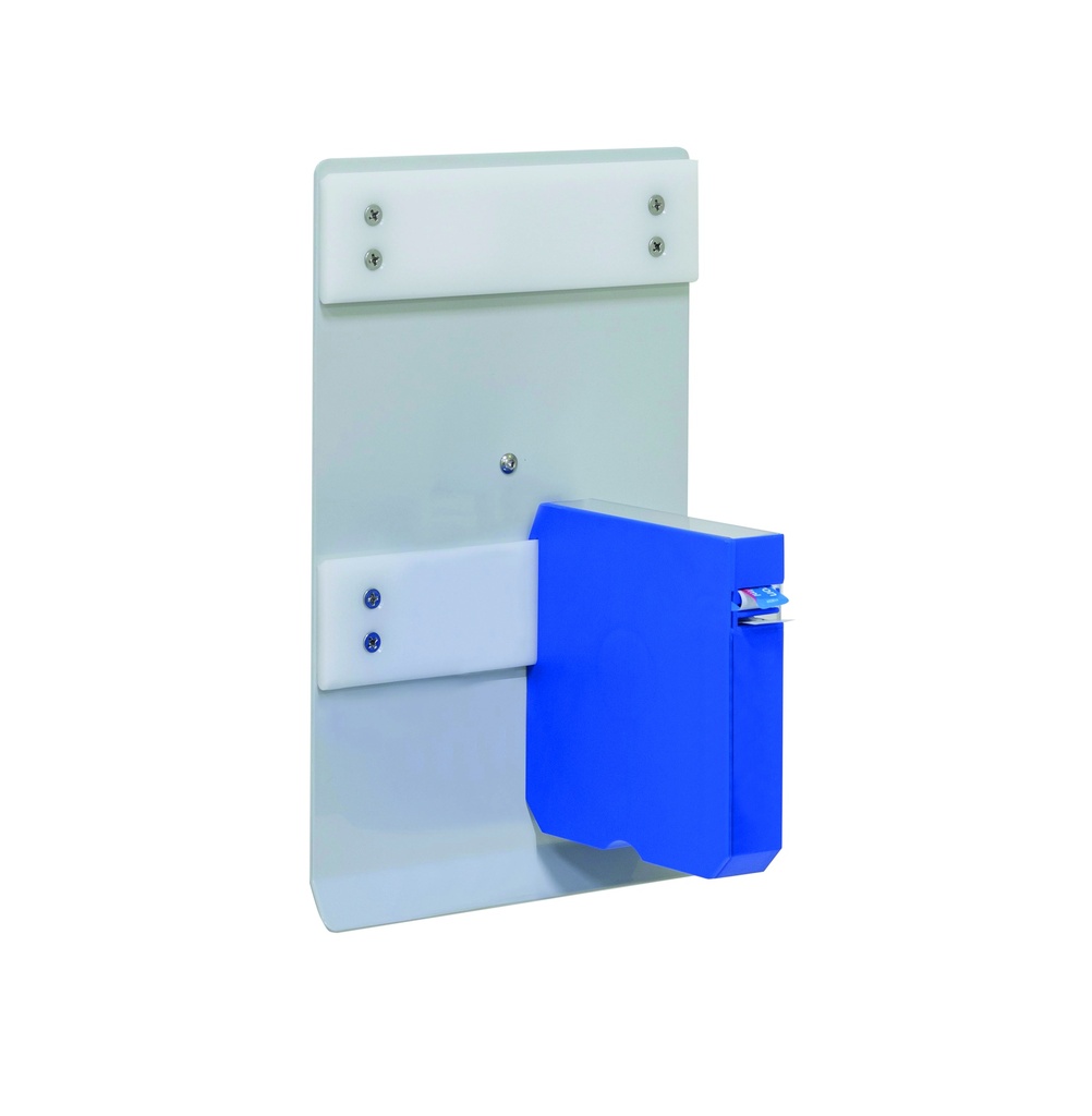 Distributeur magnétique d'étiquettes 2 rangées