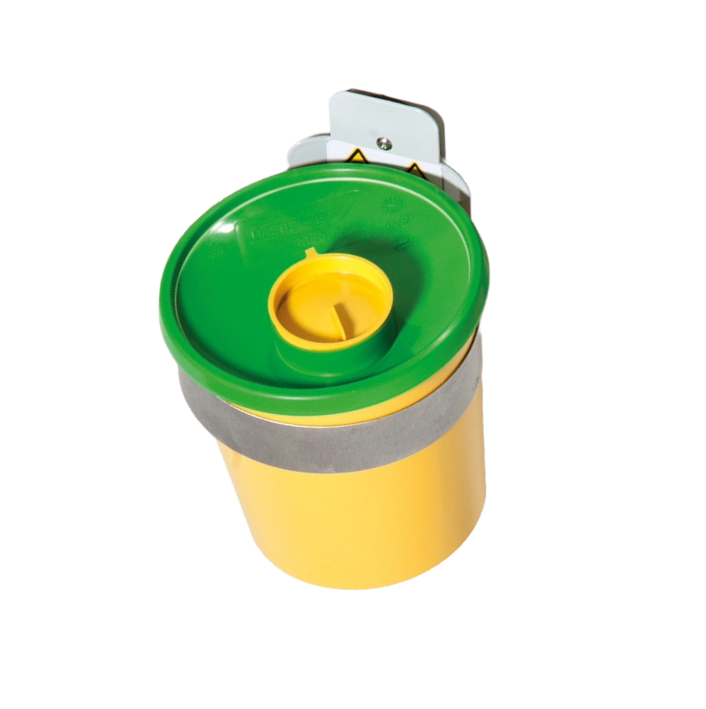 Support magnétique à DASRI + 10 conteneurs 