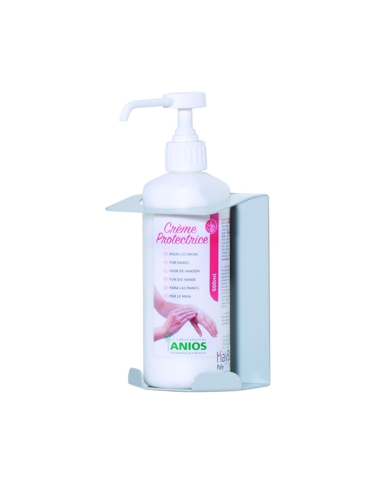 Support pour distributeur de savon ou solution hydro-alcoolique