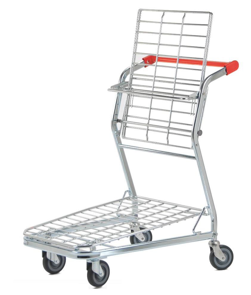 Chariot de manutention 2 plateaux 