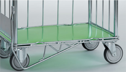 Plaque de socle en PEHD pour roll Cabri