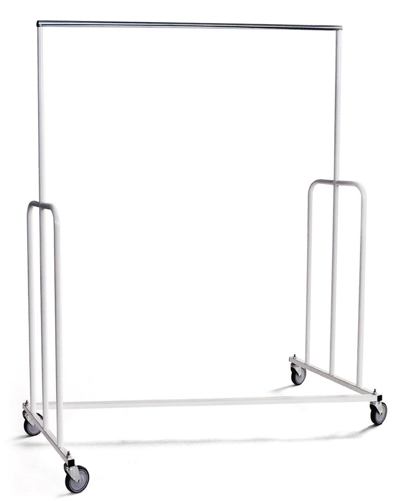 [02.60.0401] Chariot penderie emboîtable blanc