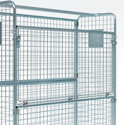 Option chariot penderie : Panneau haut rabattable