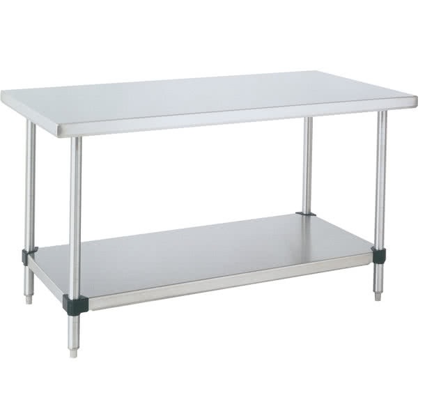 Table dépose fixe 2 plateaux 1