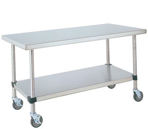 Table dépose 2 roues 2 plateau