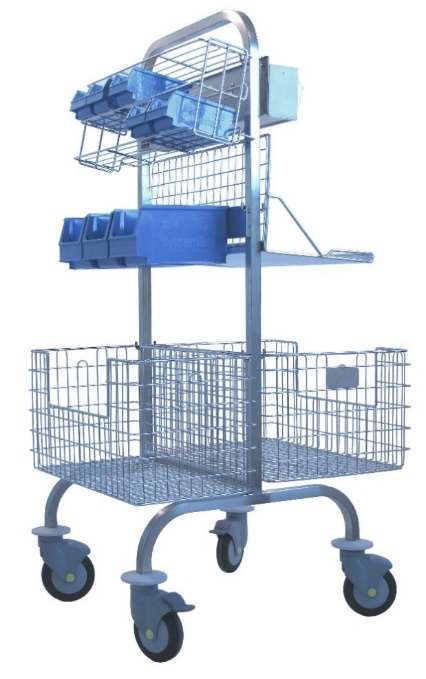 Chariot de bloc cintré 2 faces - 4 niveaux