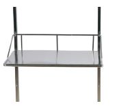 Console réversible inox