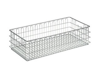 [01.03.0049] Panier fil inox non échancré (300x300x100mm)