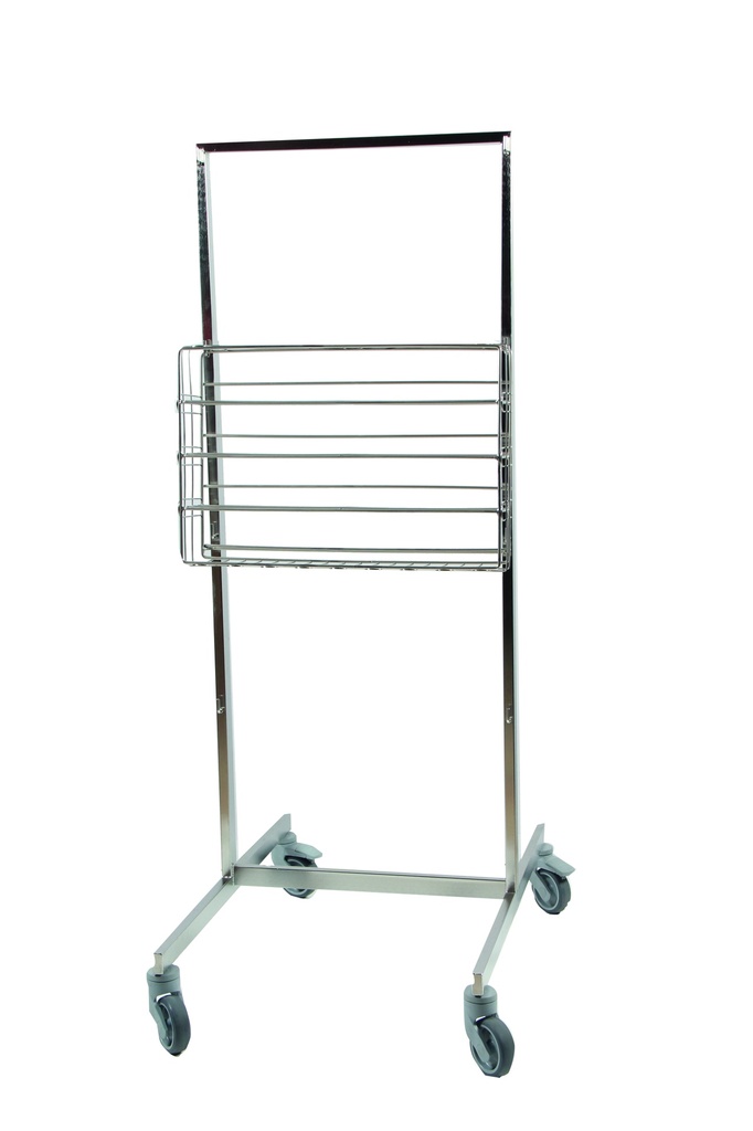 Chariot de bloc droit 1face - 4 niveaux