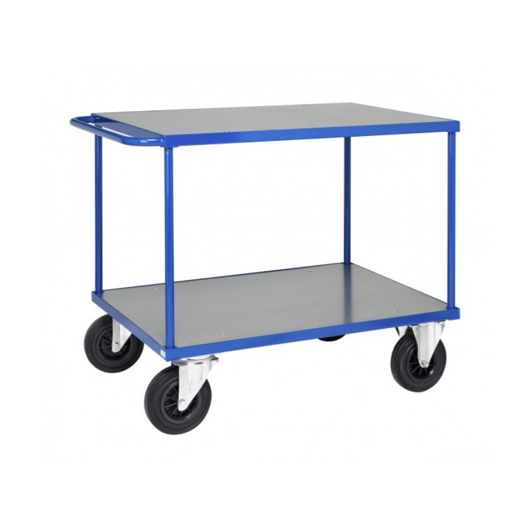 [02.08.0659] Chariot avec étagères 1100x700x870mm (Sans freins)
