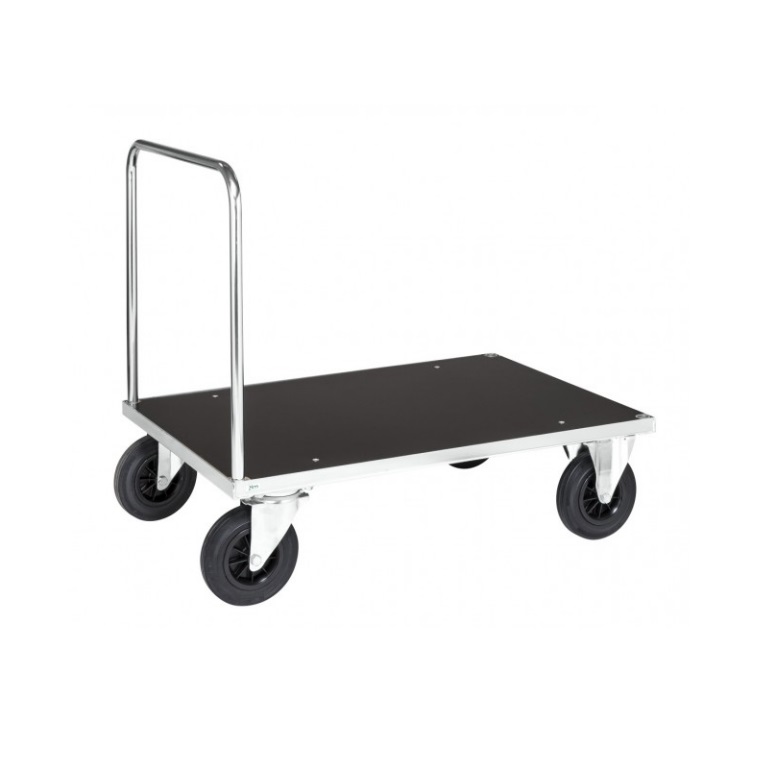 [02.08.0667] Chariot Plate-Forme 1000x700x260mm (Sans freins)