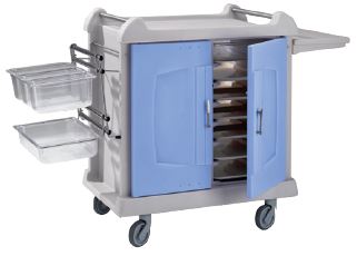 [04.05.0322] Chariot petit déjeuner monobloc (Bleu)