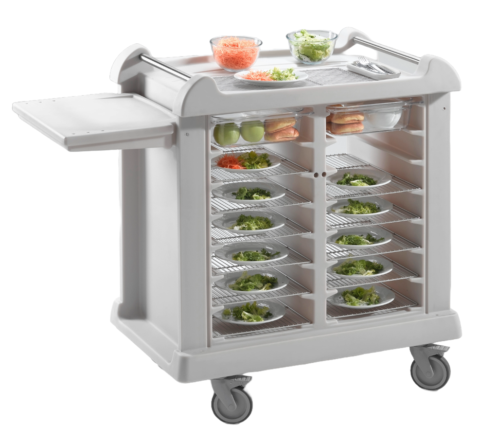 Chariot petit déjeuner monobloc