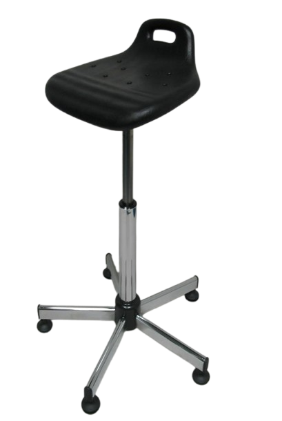 [01.06.0119] Tabouret assis-debout (Sur patins, 53 à 78 cm)
