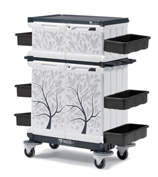 Chariot décor arbre - configuration 1