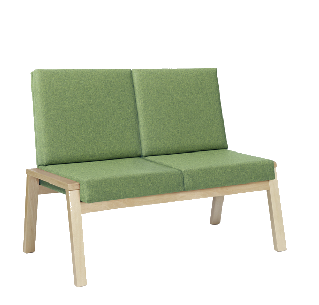 Canapé d'accueil 2 places