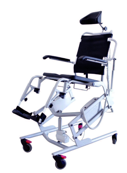 Fauteuil de douche motorisé