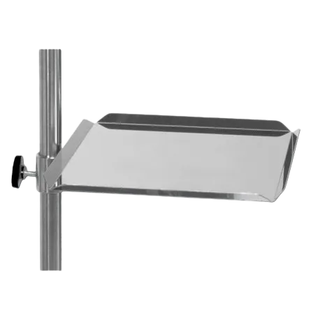 Plateau carré pour pieds à sérum (Pour pied diamètre 25 mm)