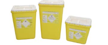 [01.05.1201] Fût DASRI Clinisafe 50 Litres  (30L, Couvercle plein)