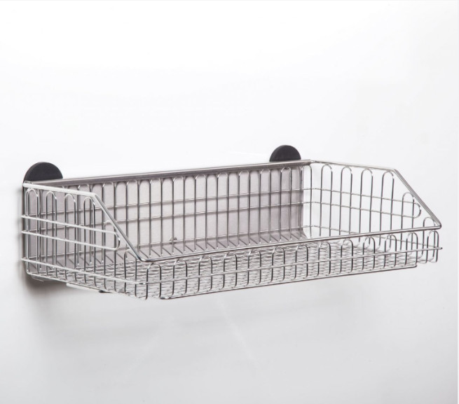 Support magnétique pour petit panier échancré ou bac à bec