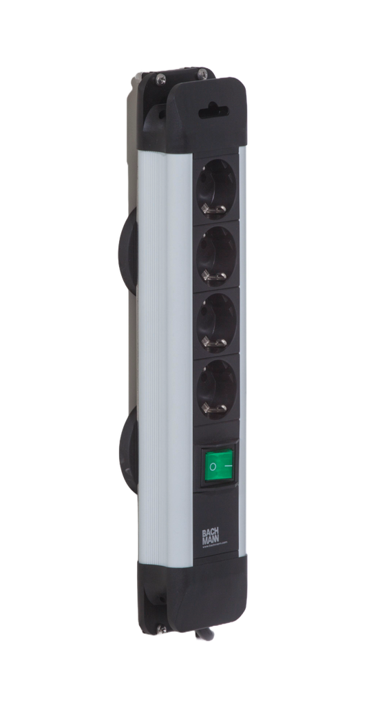 [02.99.0596-1] Multiprise magnétique avec témoin lumineux (4 prises)
