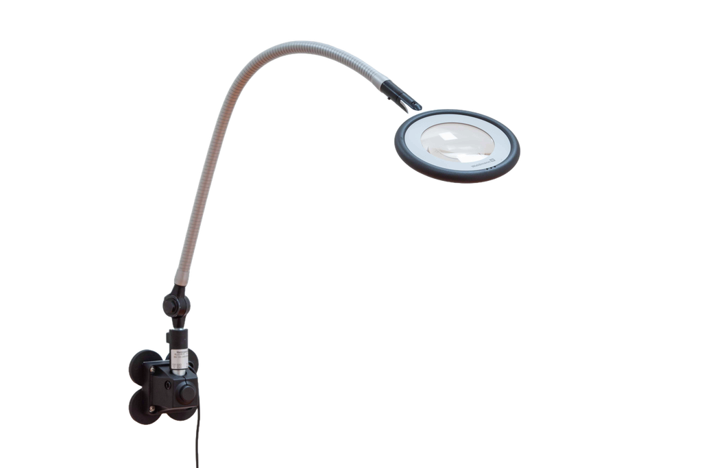 Lampe loupe magnétique
