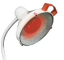 Lampe chauffante infrarouge à bras flexible