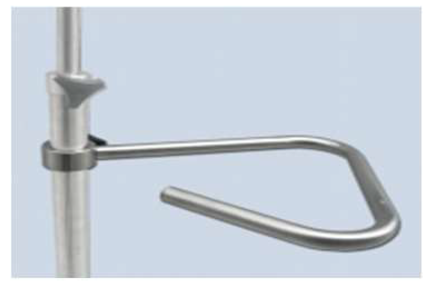 Poignée de guidage 25mm