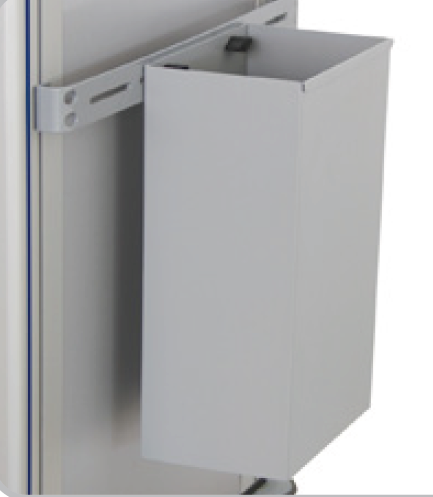 Porte-cathéter fixé sur rail