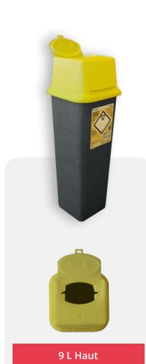 Collecteur  DASRI nouvelle génération 9L Haut
