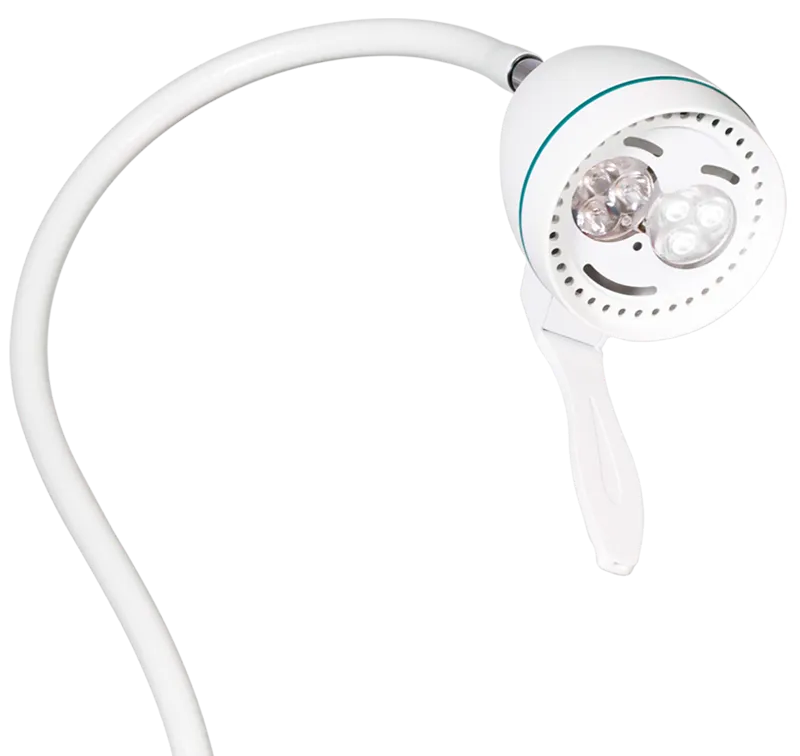 Lampe LED d’examen et de soin double faisceau
