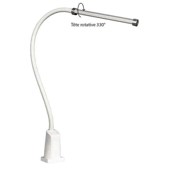 Lampe LED médicale compacte grand angle