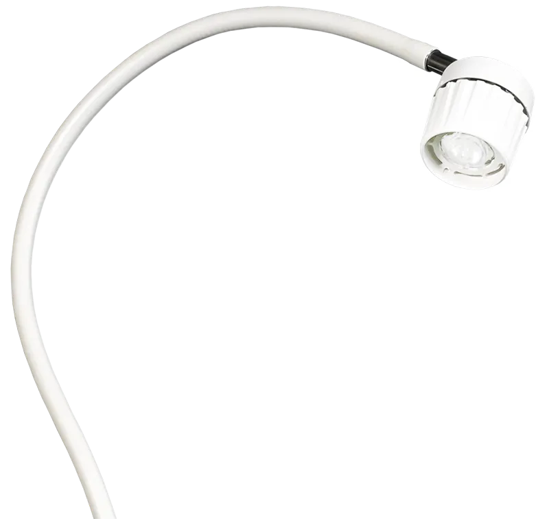 Lampe halogène médicale compacte à rotule