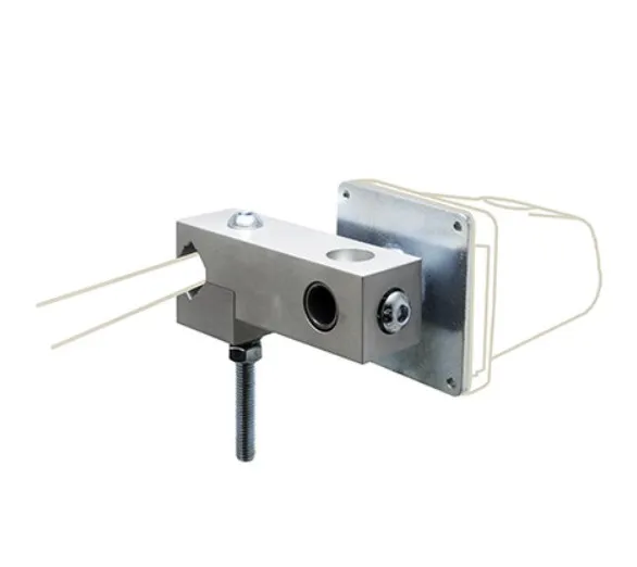 Étau de fixation lampe sur rail