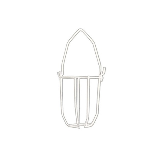 [04.02.0089] Panier porte sérum 250 ml blanc