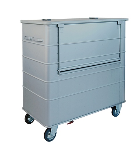 Chariot récolte sacs à ouverture rabattable