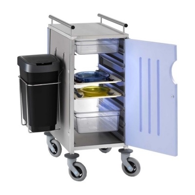 Chariot petit-déjeuner - 1 compartiment