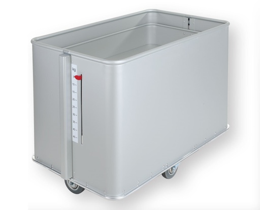 Chariot fond remontant lecture du poids